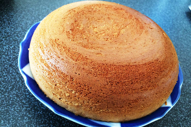 卵なし スポンジケーキ 炊飯器 レシピ 作り方 By クックpa17x3 クックパッド 簡単おいしいみんなのレシピが365万品