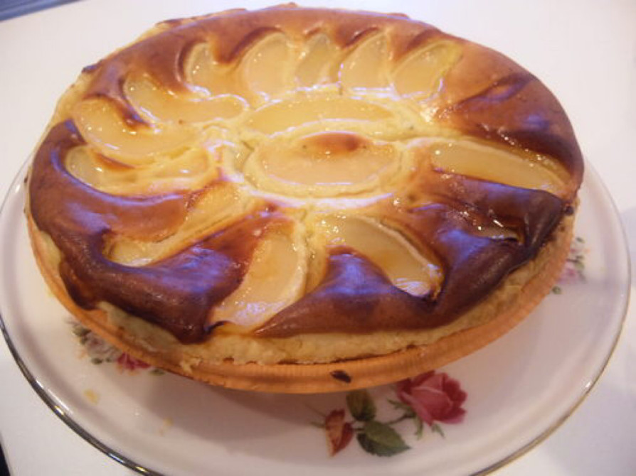 ゴルゴンゾーラと洋梨のケーキの画像
