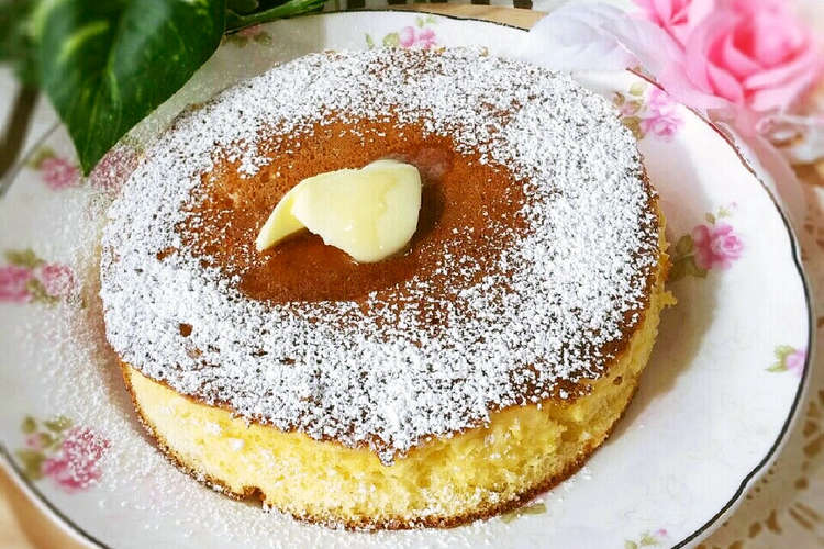 ふわっふわ とろけるスフレホットケーキ レシピ 作り方 By Maron クックパッド