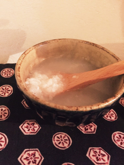 腸活　砂糖なし◆米麹の甘酒の写真