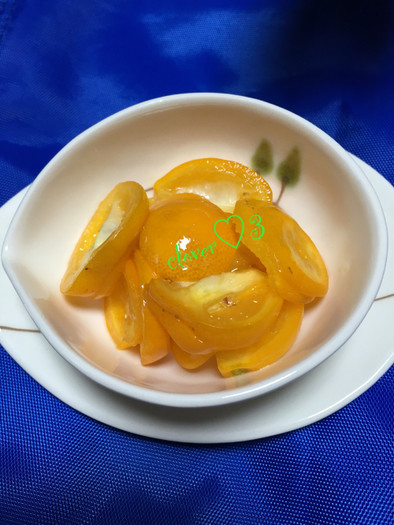 簡単☆完熟金柑の砂糖漬けの写真