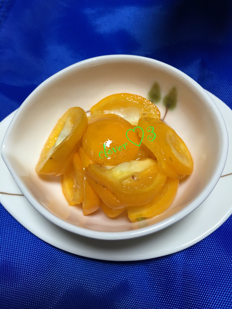 簡単☆完熟金柑の砂糖漬けの画像