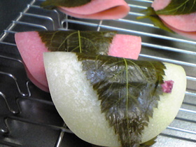 手軽に和菓子♪関東風の桜餅