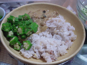 ヘルシーねばねばホワイトカレー