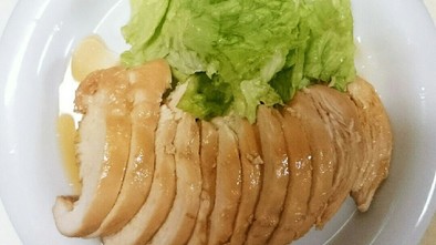 簡単やわらかい鶏胸肉チャーシュー♬常備菜の写真