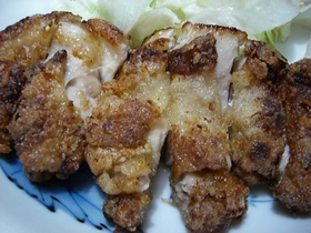 鶏のうまうまから揚げ(味噌味)