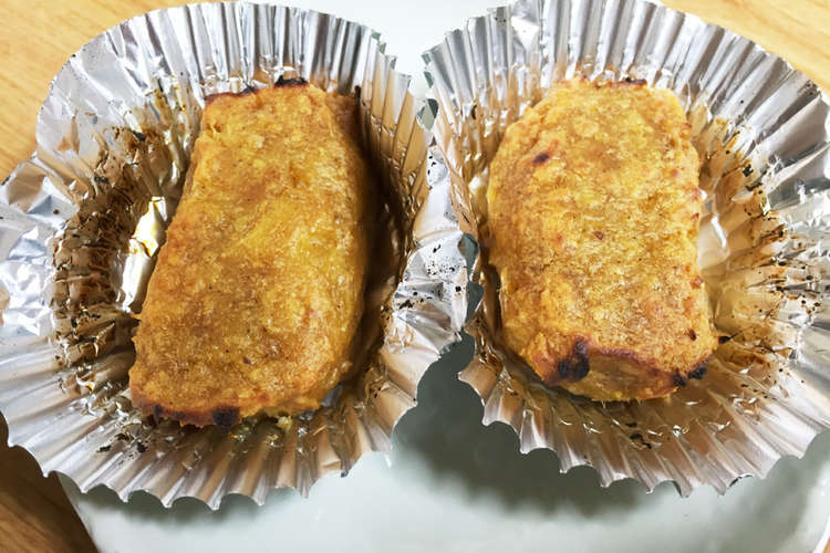 混ぜて焼くだけ焼き芋スイートポテト レシピ 作り方 By みこずきん クックパッド