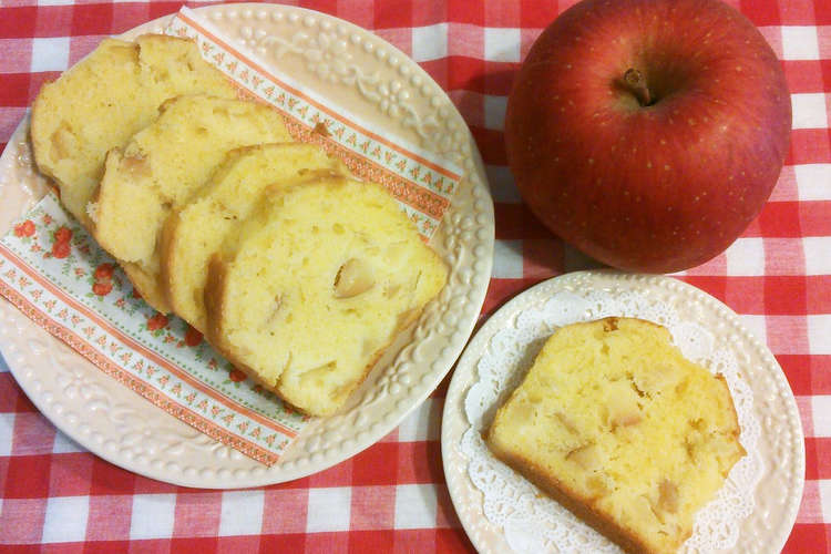 しっとり りんごのパウンドケーキ レシピ 作り方 By オレンジリング クックパッド 簡単おいしいみんなのレシピが358万品