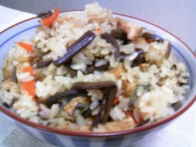 簡単ワラビご飯^^