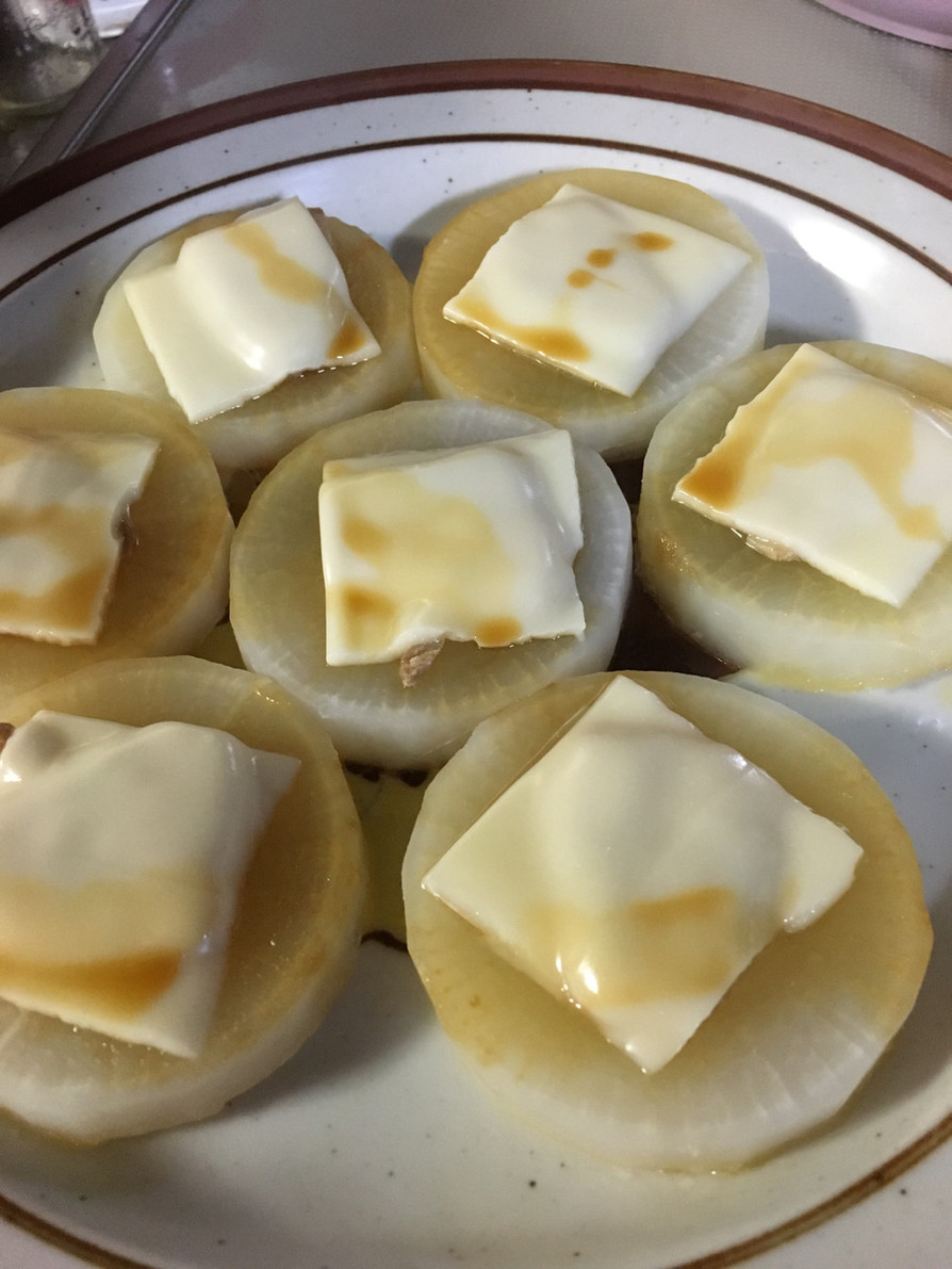 バター醤油とろーりチーズの大根ステーキの画像