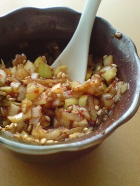 切って混ぜるだけ!中華薬味タレ