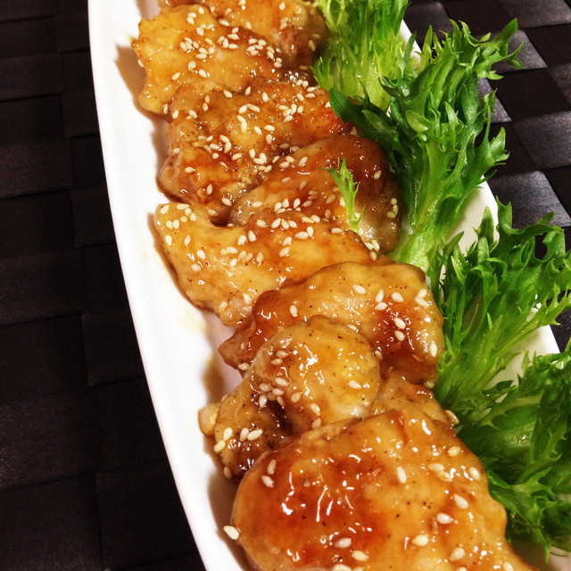 簡単に鶏むね肉のやわらか照り焼きチキン レシピ 作り方 By やちゅぴちゅ クックパッド 簡単おいしいみんなのレシピが360万品