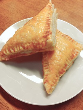パイシートで簡単三角チョコパイ♡