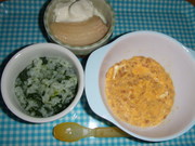 息子の好きなバナナの食べ方(離乳食)の写真