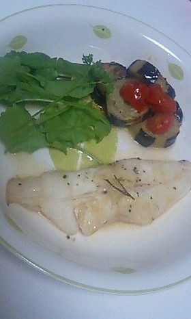 家庭料理☆白身魚のハーブ蒸し♪