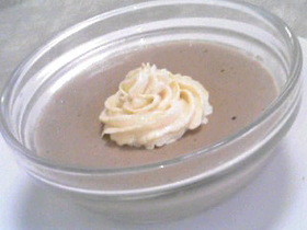 レンジでチンの…お豆腐ムース