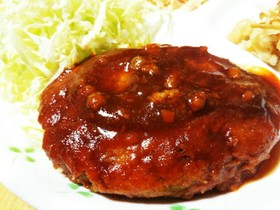おからの煮込みハンバーグ☆