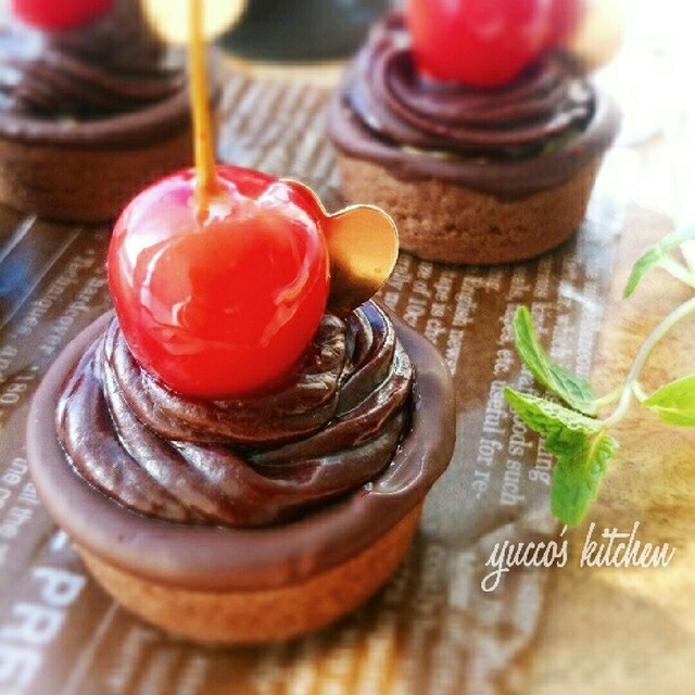 バレンタイン 市販で簡単ミニチョコタルト レシピ 作り方 By ゆっこ クックパッド 簡単おいしいみんなのレシピが365万品