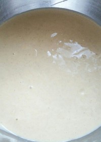 無調整豆乳を使ったバッター液