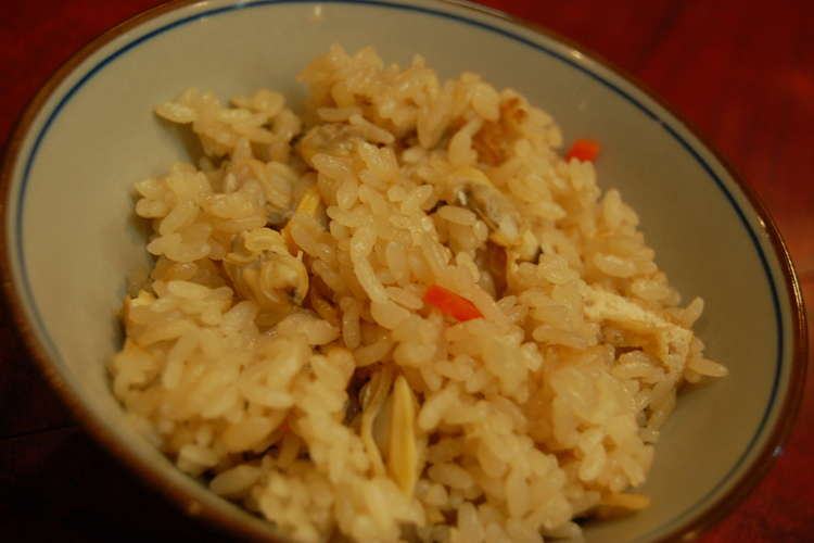 風味いっぱい アサリご飯 潮干狩り記念 レシピ 作り方 By 晩酌天国 クックパッド 簡単おいしいみんなのレシピが360万品