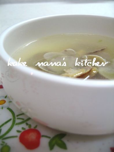 あさり♥♡中華スープの写真
