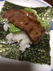 焼肉手巻きごはんの写真