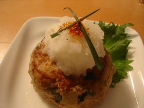 筍ハンバーグ