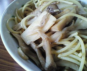 シャッキシャキ!和風筍パスタ