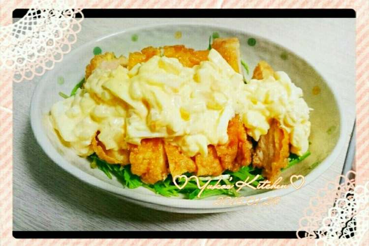 簡単 チキン南蛮 甘酢たれゎレンジで レシピ 作り方 By ゆーこ クックパッド 簡単おいしいみんなのレシピが352万品