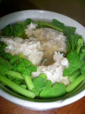 和食の定番 鯵のつみれ汁