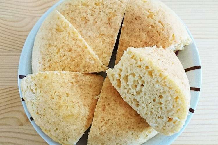 材料３つ 炊飯器で豆腐の蒸しパンケーキ レシピ 作り方 By コンテちゃん クックパッド 簡単おいしいみんなのレシピが371万品