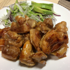 鶏もも肉の照り焼き