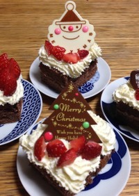 簡単☆クリスマスケーキ2015