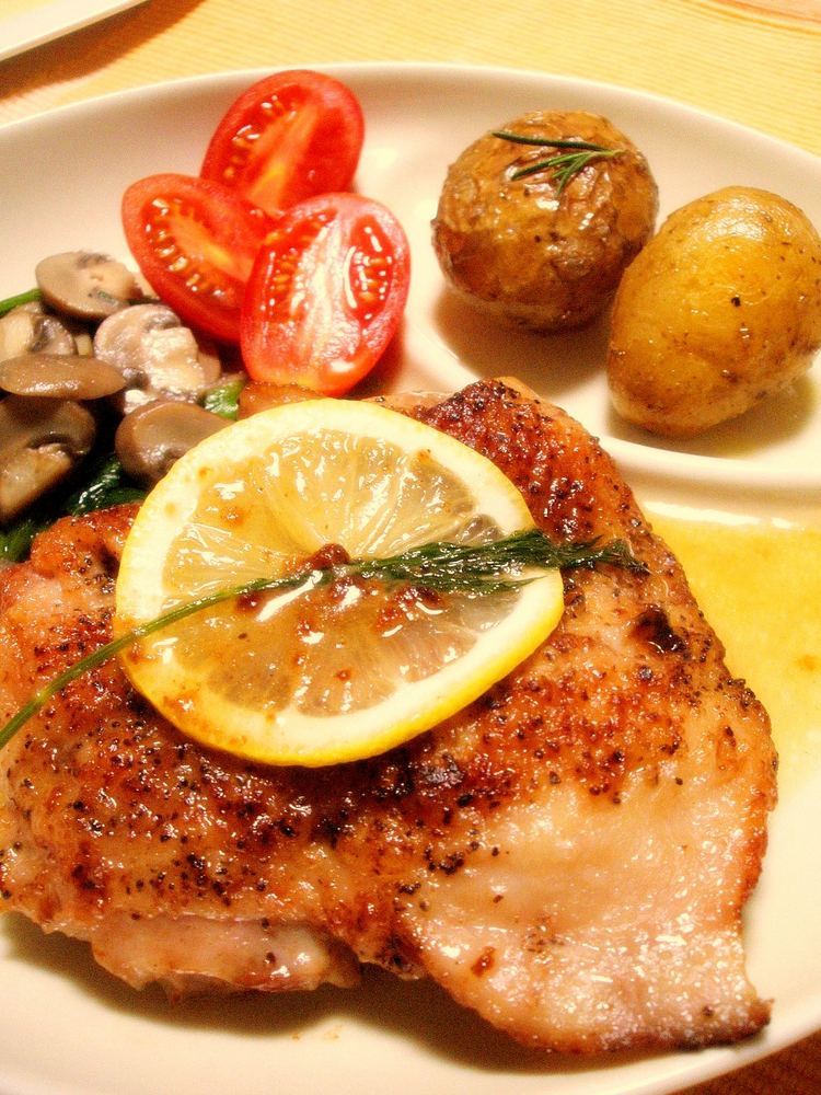 レモンとガーリックチキンドラムスティックのレシピ
