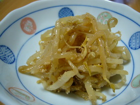 簡単☆もやしのナムル