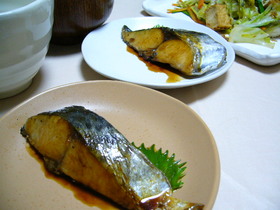 やっぱり和食!!簡単さわらの幽庵焼き