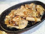 豚肉のしょうが焼きの写真