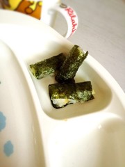 離乳食 中期☆簡単手づかみおにぎり☆の写真