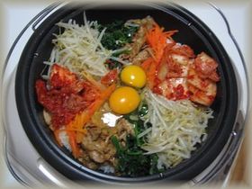 ホットプレートで簡単!ビビンバ