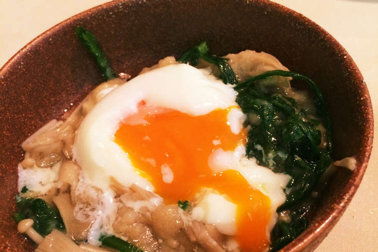 天かすでおかず キノコと春菊のすき焼き風 レシピ 作り方 By 雪虫子 クックパッド 簡単おいしいみんなのレシピが358万品