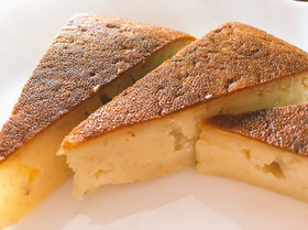 炊飯器で簡単!ヨーグルトバナナケーキ
