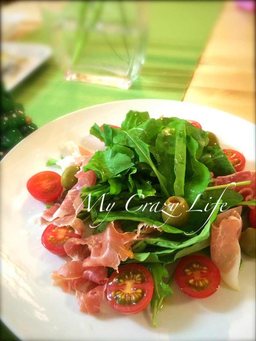 簡単ルッコラサラダのレシピ