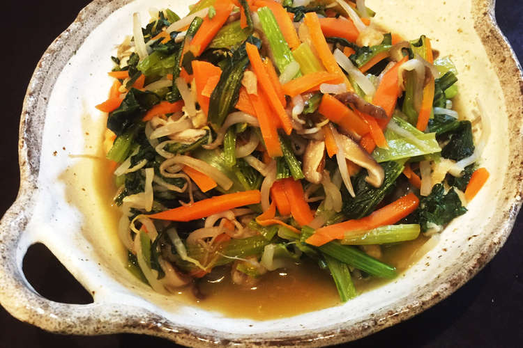 鍋の残り野菜の煮びたし レシピ 作り方 By クックtl6pu6 クックパッド 簡単おいしいみんなのレシピが352万品