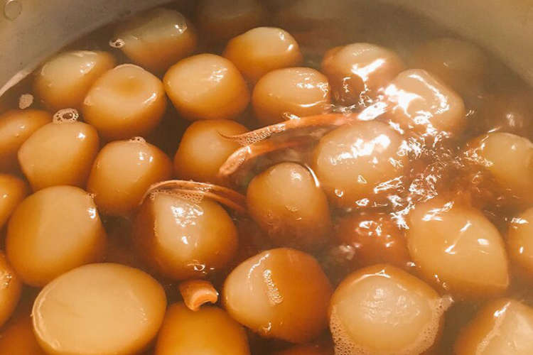味どうらく めんつゆで簡単 玉こんにゃく レシピ 作り方 By わこchamまま クックパッド 簡単おいしいみんなのレシピが379万品