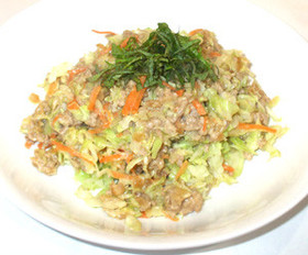 肉味噌キャベツ野菜炒め♪簡単肉味噌作り方