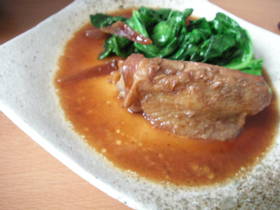 ほったらかし☆ 鶏肉の生姜煮