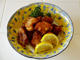 【小麦粉ふりふり】鶏からあげ