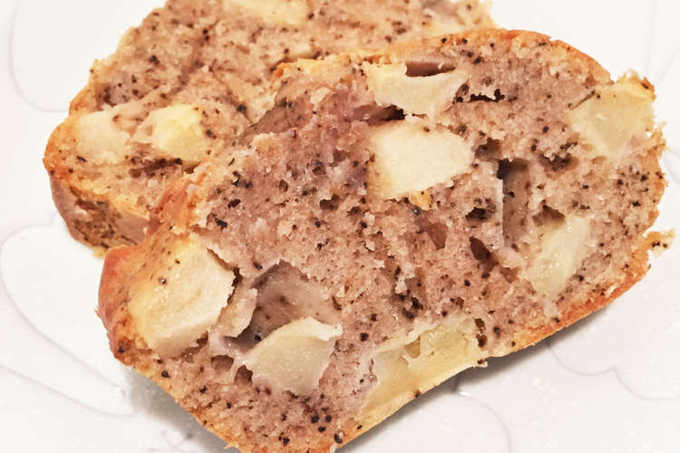 りんごと紅茶のパウンドケーキ 簡単 レシピ 作り方 By まなmama クックパッド