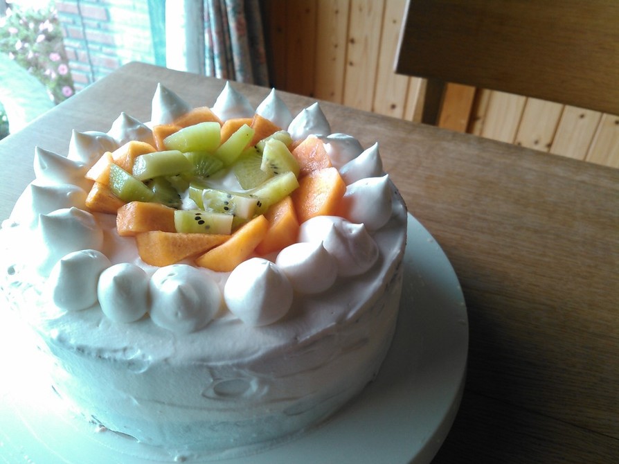 ショートケーキ　季節のフルーツの画像