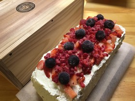 糖質制限 簡単 おからの苺のケーキ